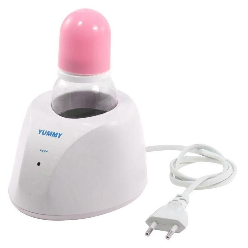 220V Elektrische Warmer Melk Voedsel Eu Plug Zuigfles Warmer Heater Babyfood Warm Universal Fles Sterilisator Warme Melk: Default Title