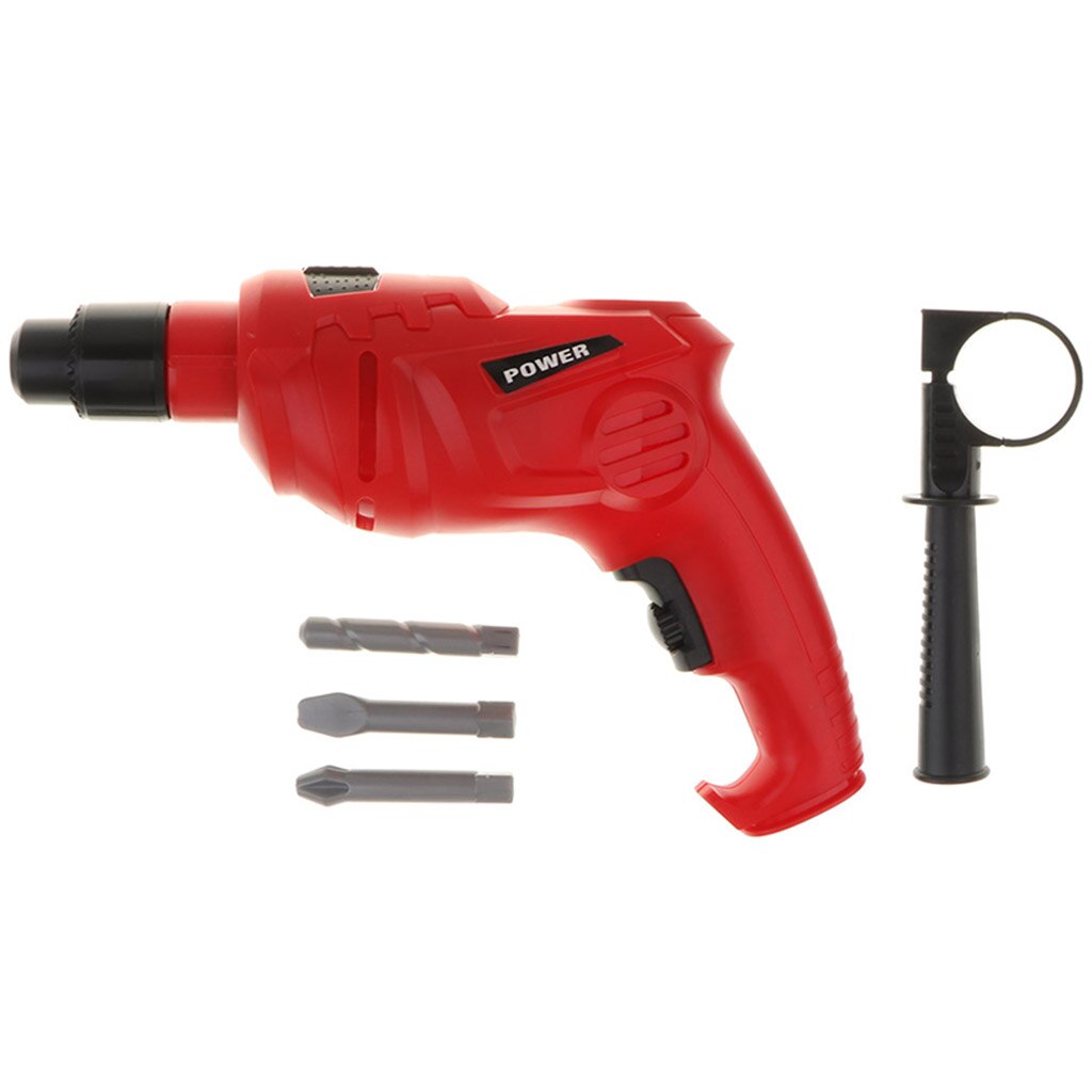 5 Stuk Boormachine Tool Speeltoestel Voor Peuter Pretend Play Plastic Speelgoed Gereedschap