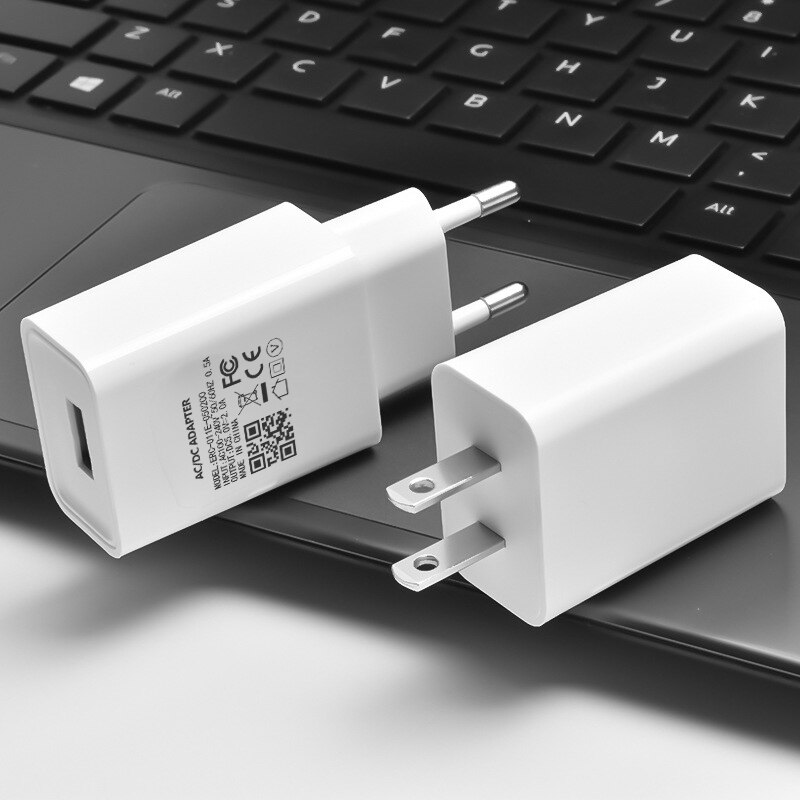 Universeller usb-ladeadapter für huawei 5v 2a honor 10i  y5 y6 y7 y9 Mikro-usb 20i kabel und eu-netzstecker