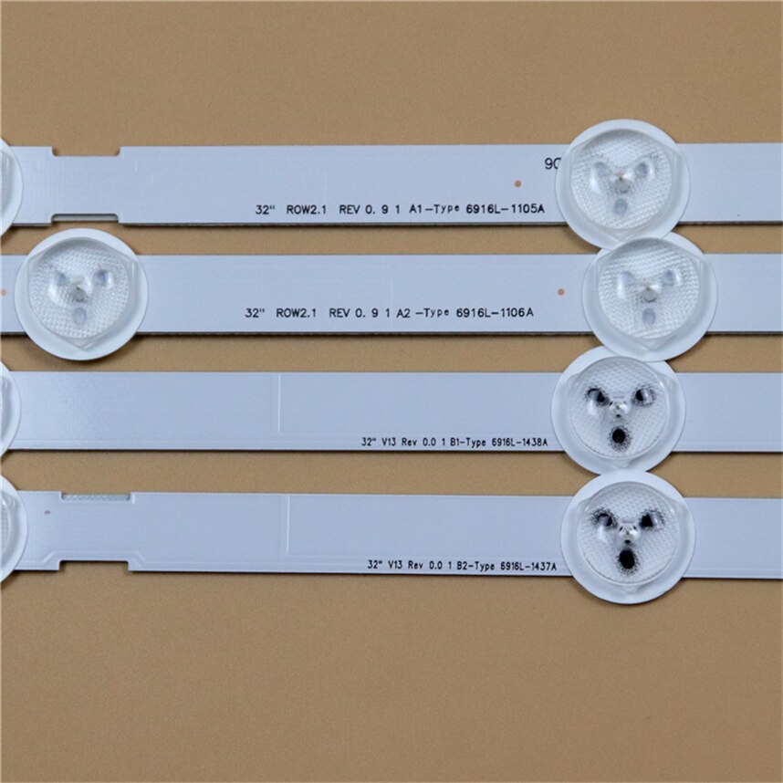TV LED Full Array Bar For LG 32LN610V 32LN610V-ZB LED Backlight Strip Matrix Kit LED Lamps Lens Bands LC320DUE-SF LC320DXE-SF