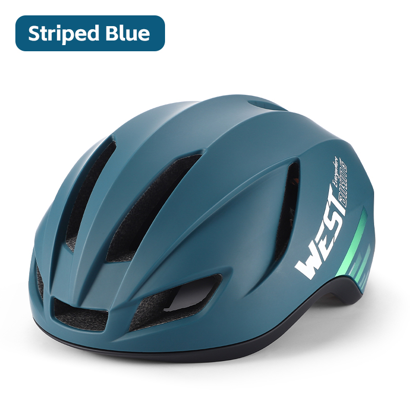 West Biking Cycling Aero Helm Mtb Enduro Racefiets Geïntegreerd Lichtgewicht Helm Mannen Vrouwen Multicolor Aerodynamische Veiligheidskappen: WHITE