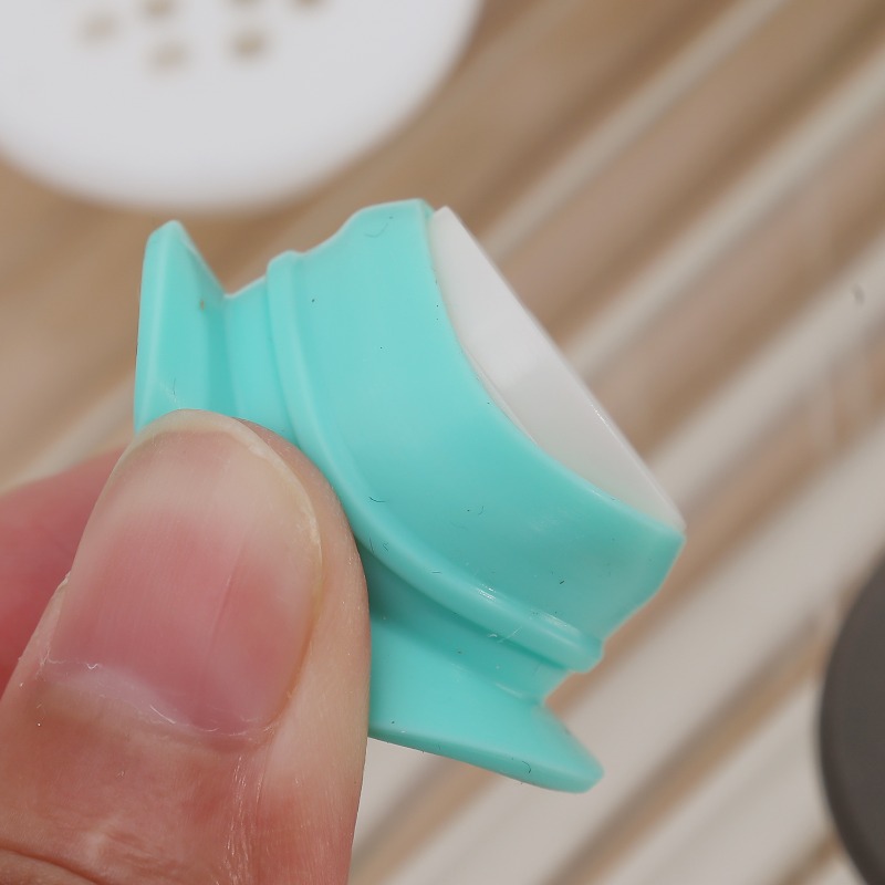 Silikonowa zatyczka robić odpływu umywalki 1/10x, okrągła osłona otworu odpływowego, szczelna, zapobiegająca nieprzyjemnym zapachom, korek robić wanny, akcesoria łazienkowe