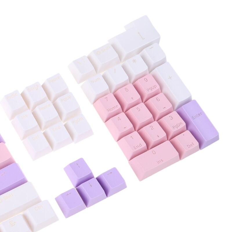 PBT Keycaps 104 OEM high-end Printing PBT Keycap Set for RGB Mechanical Keyboard
