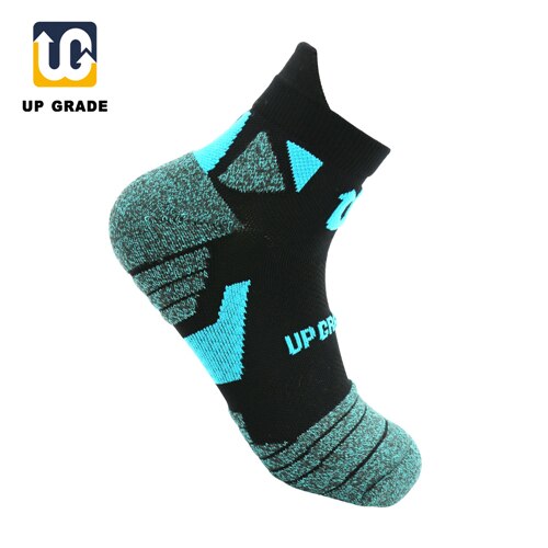 UGUPGRADE Frauen Bunte Laufende Sport Socken draussen Radfahren Wandern Wandern Atmungsaktiv Warme Socken Paket Außen: 12-6