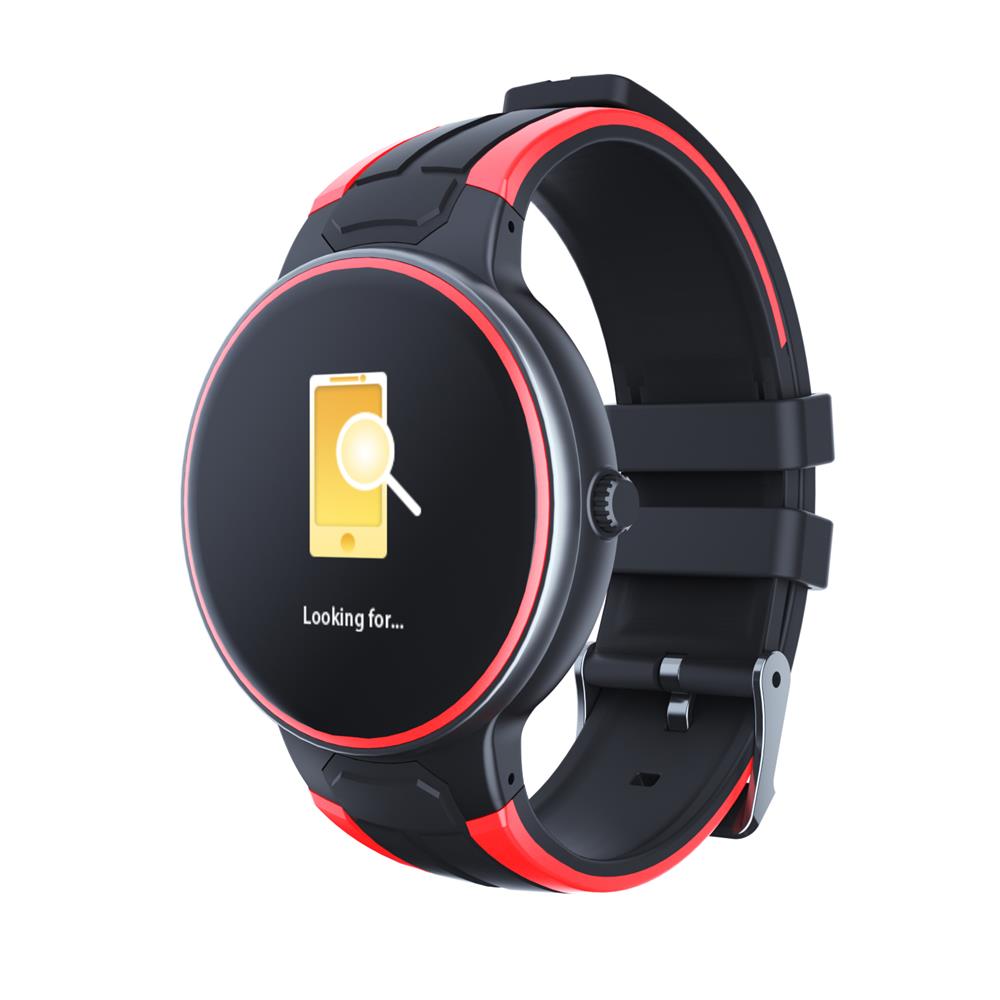 696 Z8 Smart Horloge Mannen Hartslagmeter Bloeddruk Meting Smartwatch Vrouwen Waterdichte Slimme Band Voor Android Ios: black red