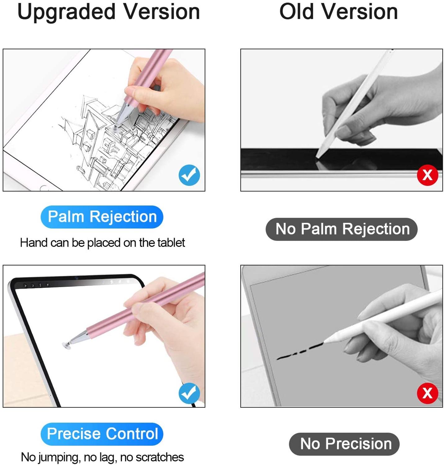 Lápiz táctil Stylus para tableta, lápiz Apple para iPad, 1, 2, IOS, Android