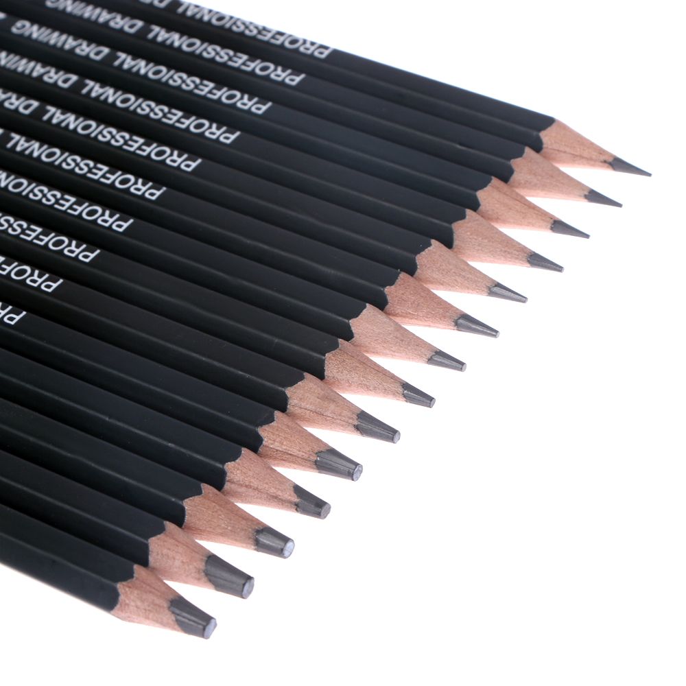 14Pcs/box Sketch Pencil Paper Drawing Pencil Set Stationery Art Professinal Sketch Art Drawing Sketching Pencil School Supply