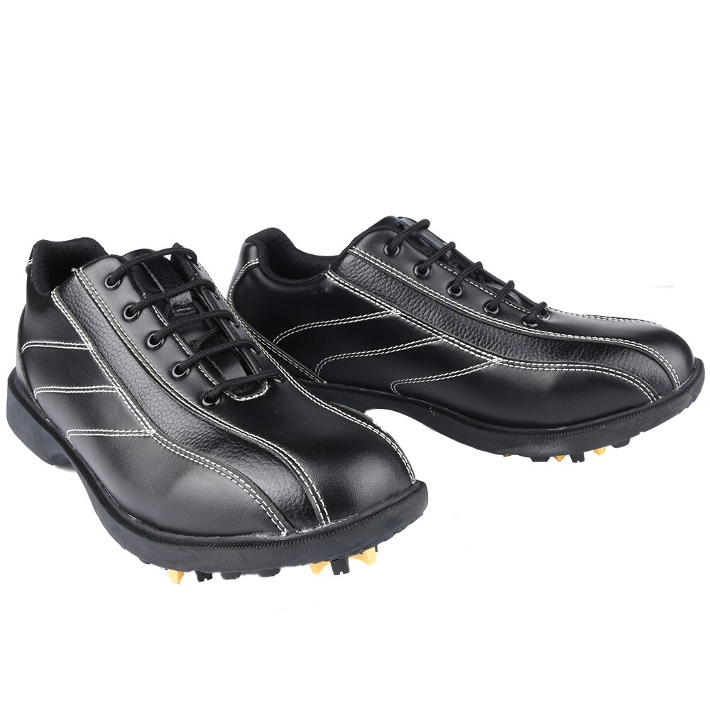 Zapatos de golf profesionales para hombre, zapatillas deportivas de golf impermeables con pinchos