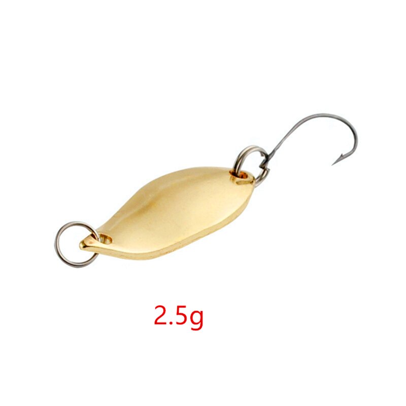 10Pcs 8cm/2g Soft Rubber Fishing Baits Lure Shot Lure Shad for Perch Pike Trout Tail Lure Fishing Accessories: 1pc 2.5g gold