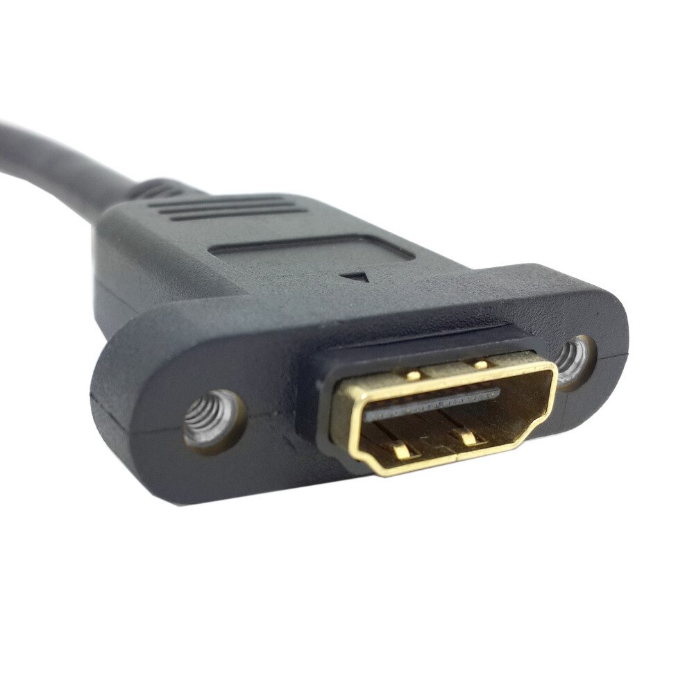 HDMI EINE 1,4 19Stift Stecker auf Hdmi Typ A Weiblich Verlängerung Kabel 30cm Länge mit Schraube See