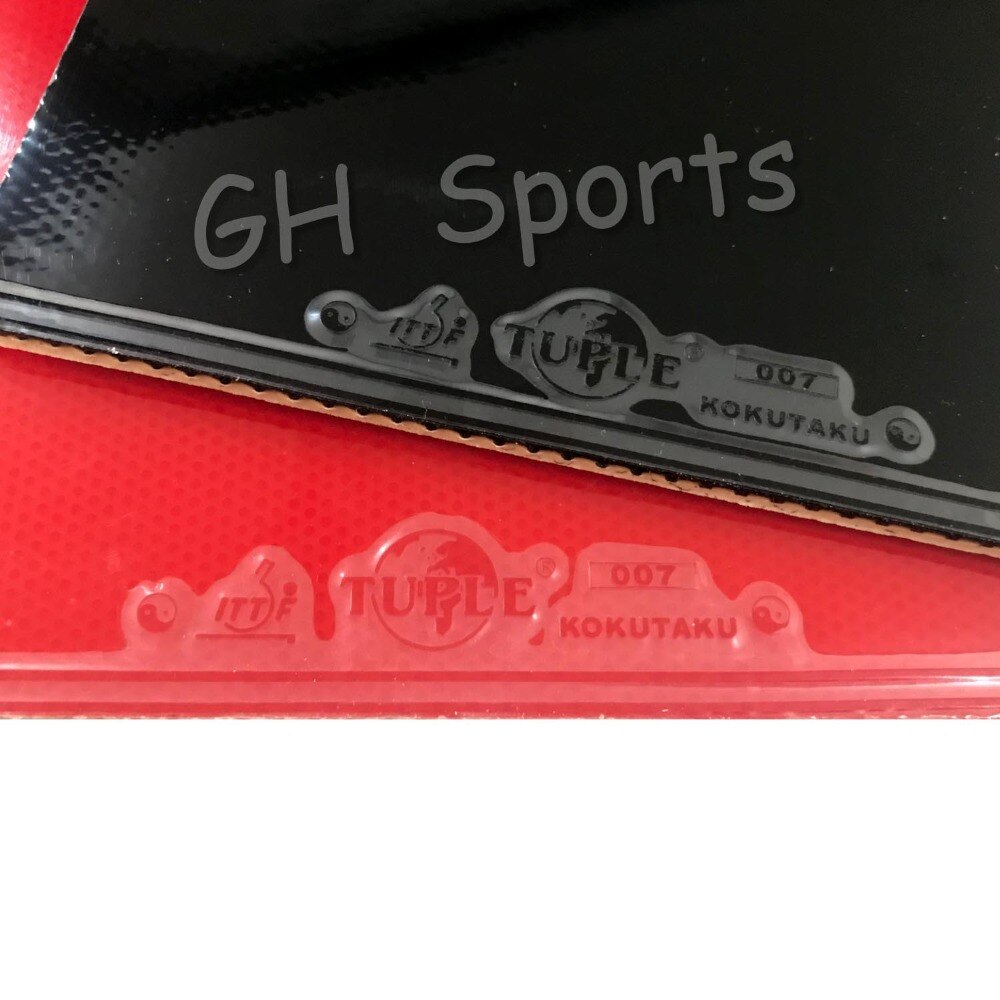 Kokutaku tuple 007-20 table tennis rubber with sponge for racket ping pong paddle