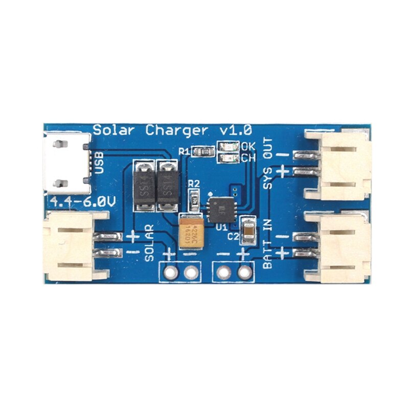mini Solare Caricabatterie Lipo Bordo CN3065 Caricatore di Batteria Al Litio Consiglio Modulo: Default Title