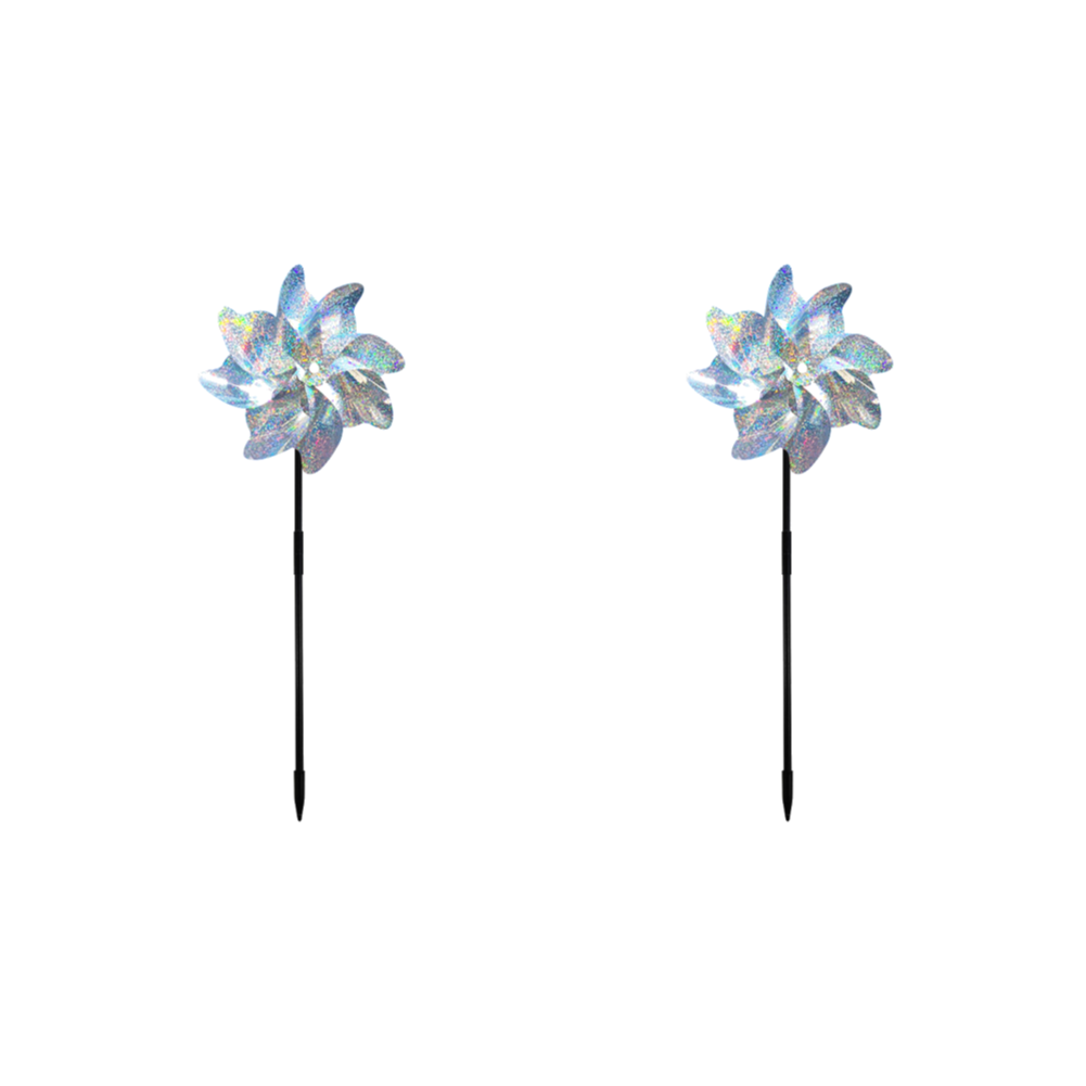 Luchtballon Windspinner - Regenboog Hangende Twister - Vogelafweer - PVC Tuindecoratie: Diepblauw