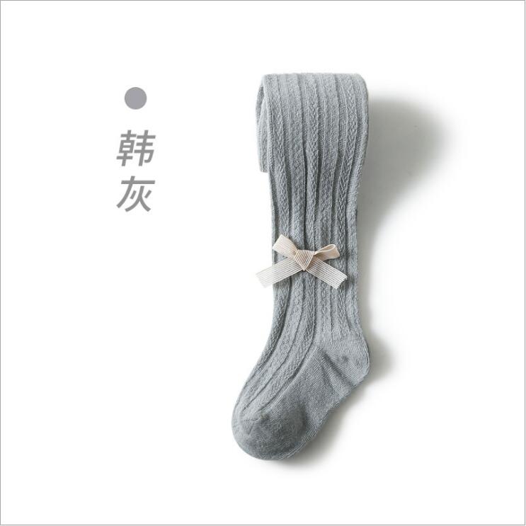 Spring Summer Thin Baby Girls Tights Infant Girl Toddler Newborn Kids Pantyhose Lace Kids Stockings: Gray / M(21-23)