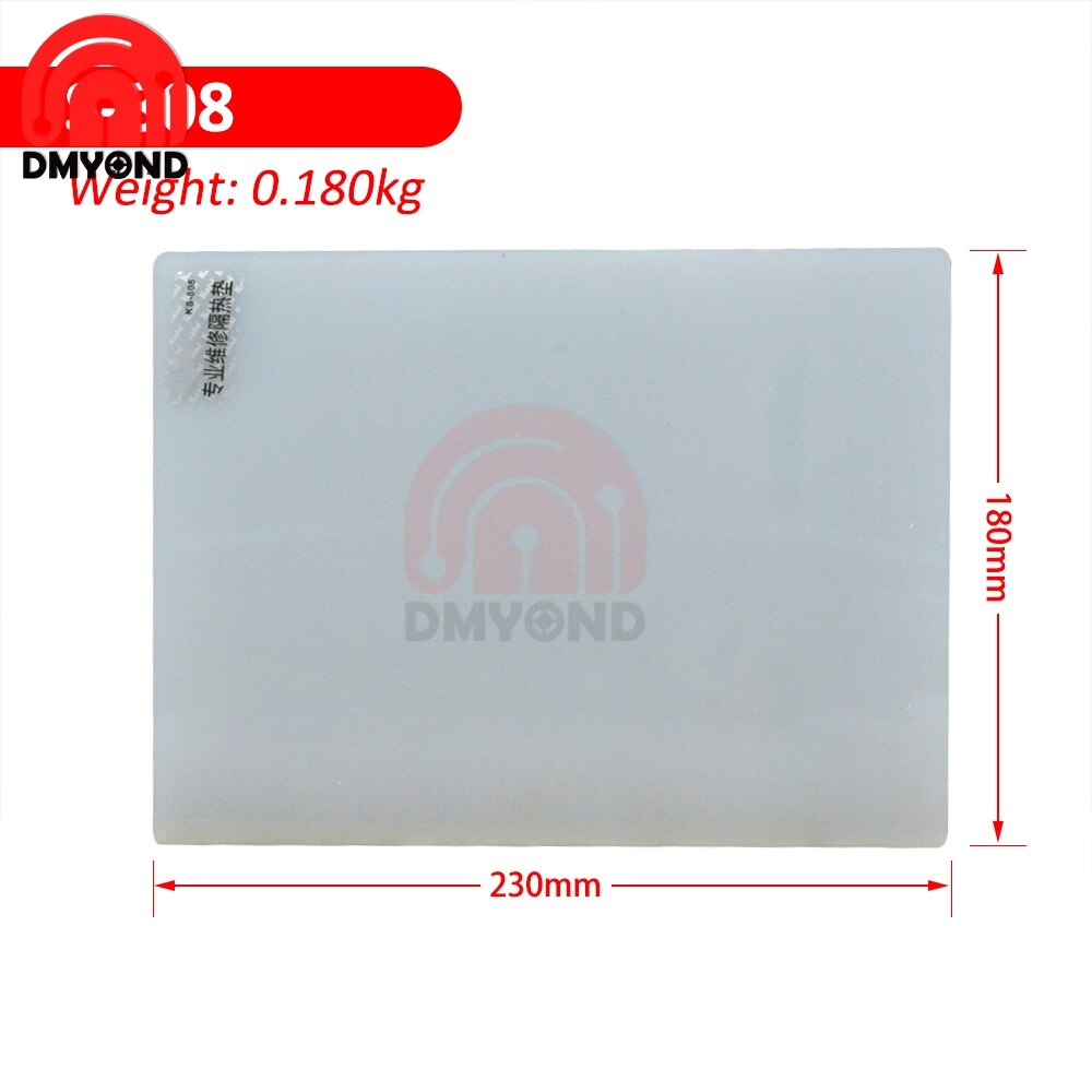 ESD Heat Insulation Working Mat Heat-resistant BGA Soldering Station Repair Insulation Pad Silicone Pad Maintenance Platform: S-808