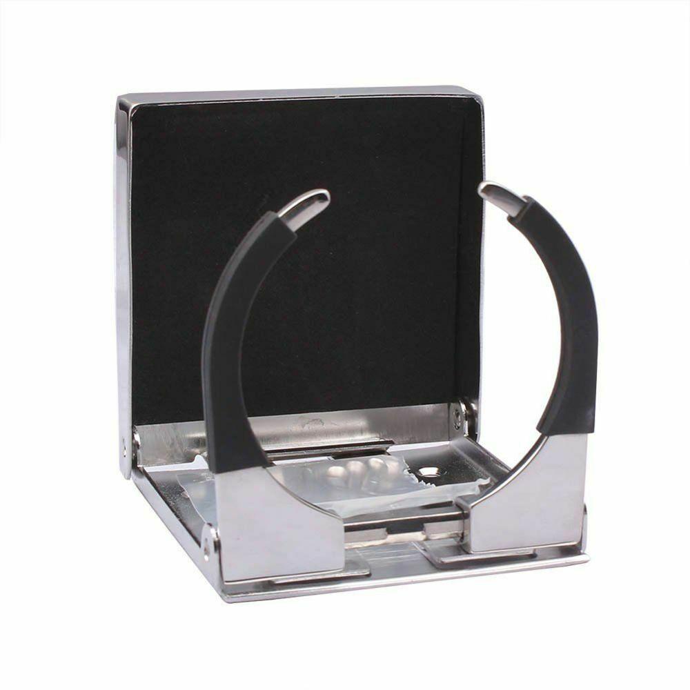 1 pçs 4 holder holder aço inoxidável 316 suporte de copo ajustável universal beber garrafa titular