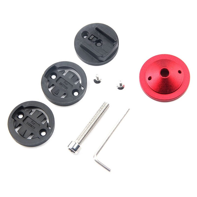 Mountain Bike Road Bike Computer Bracket Dry Top Cap Bicycle Stopwatch GPS Speedometer Mounting Bracket For Bryton Cat Eye: R