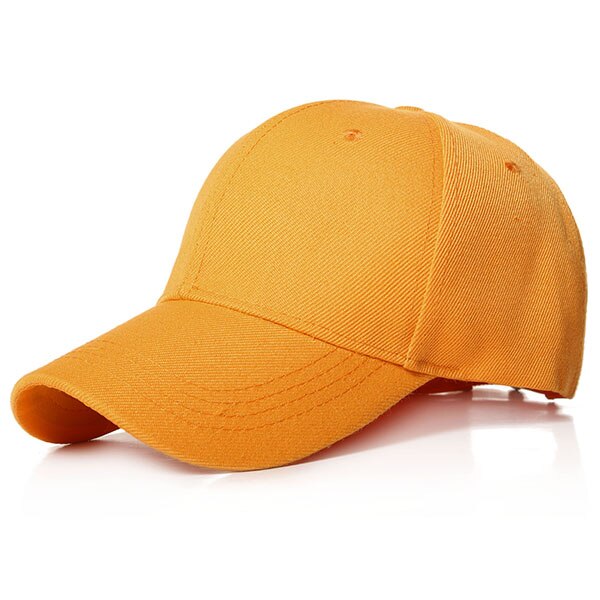 Gorra de béisbol para hombre, sombreros de de verano para mujer, gorra deportiva, gorra transpirable de , sombreros Unisex: Dark Yellow