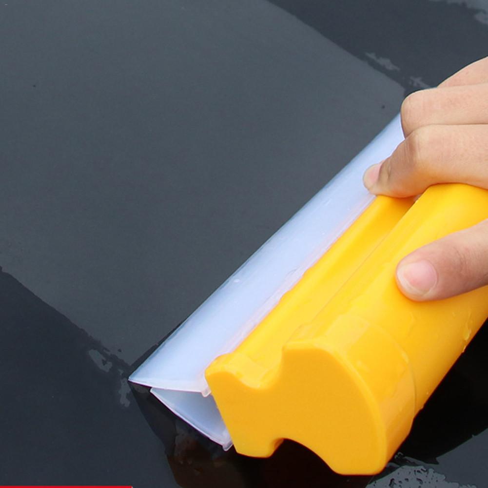 Automotive Car Double Rows Silicone Wiper Car Window Scraper Better Than Car Drying Towel