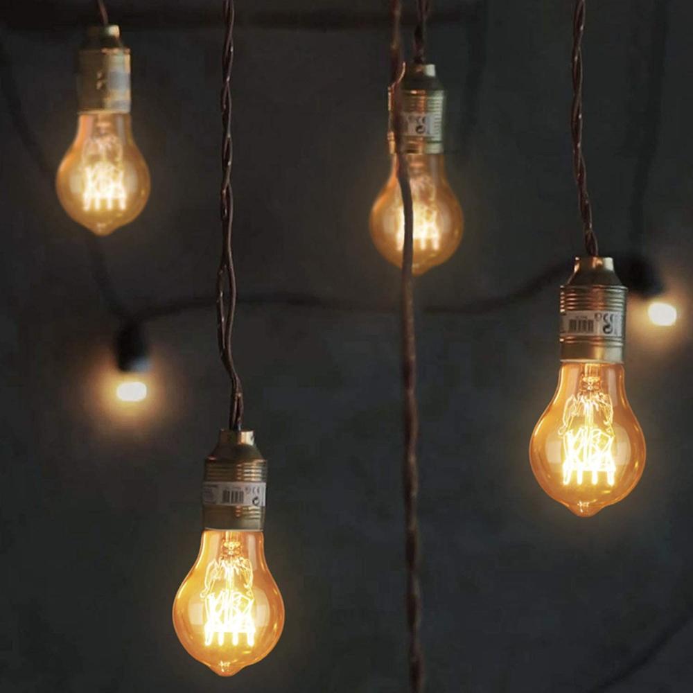 E27 Edison 40W Retro Vintage Industry Style Incandescent Bulb Light lamp [Energy Class E]