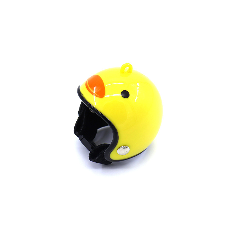 Chicken Helmet Small Pet Hard Hat Bird Duck Quail Hat Headgear Pet Chicken Helmet Bird Head Helmet Pet Supplies