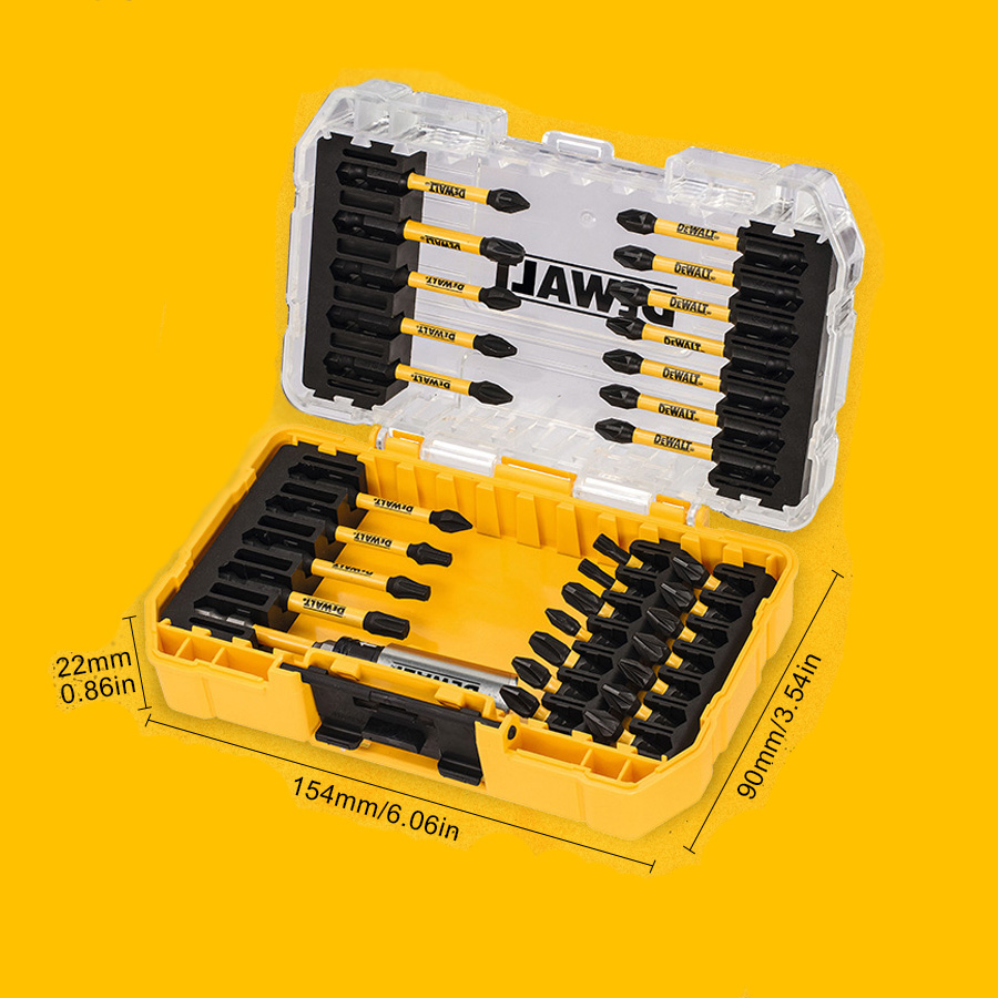 DEWALT Drill Drive Screwdriving Bit Set DT70702 DT70732T-QZ DT70734T-QZ DT70739T DT70748T-QZ DT70758 DW2166 DWACS65: Red