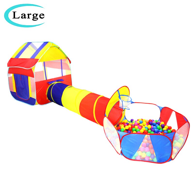 Tent For Baby Ball Pool Pit Toys Marine Ball Fence Indoor Outdoor Game Assembling Game Fence Portable Pool Foldable With Basket