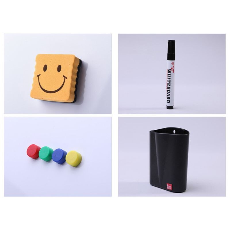 Erasable Magnetic Whiteboard Desktop Message Board Reusable Stand Kid Mini Easel A9LC