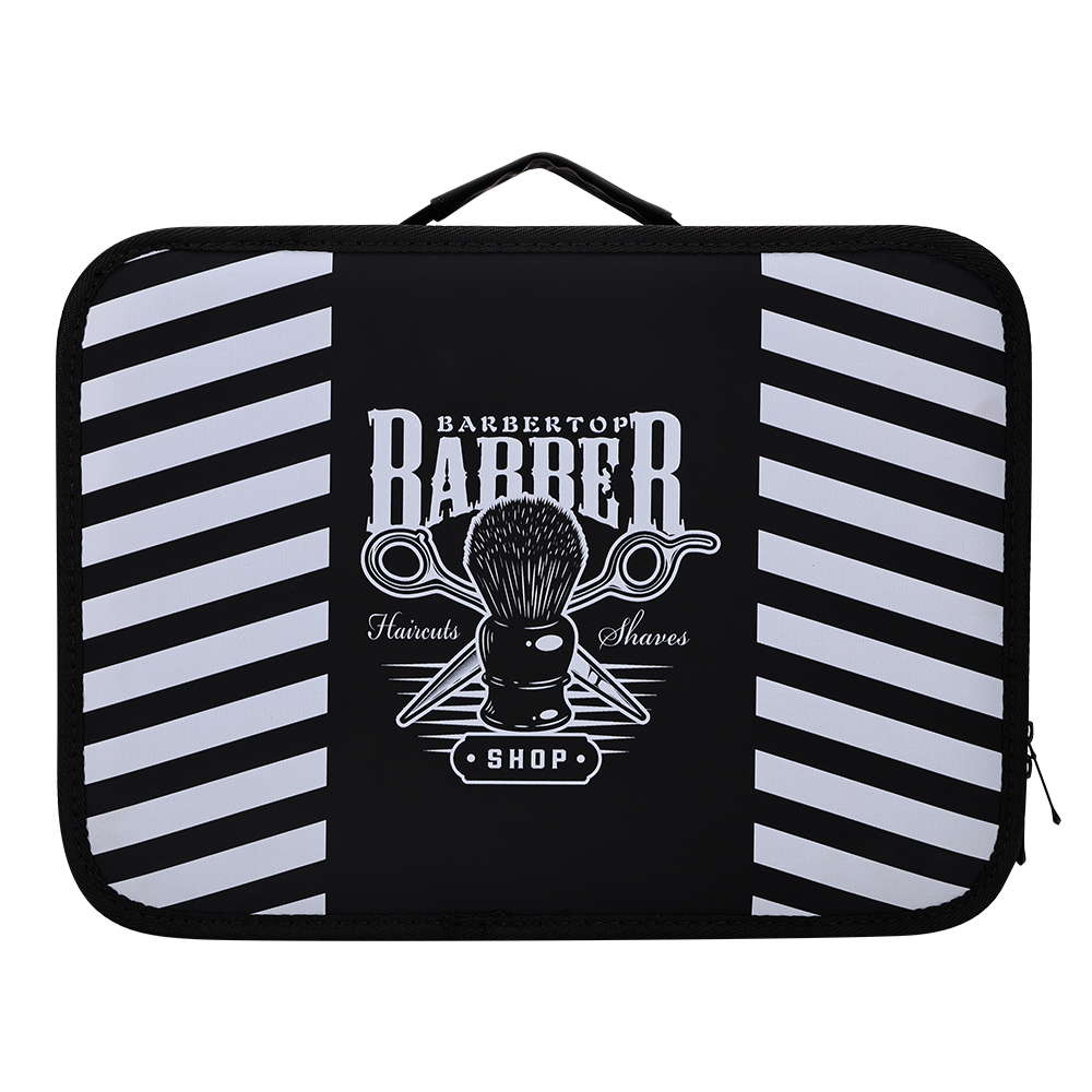 Portable Stylist Hairdressing Tool Bag Large Capacity Case for Scissors/Salon Tools, Barber Organizer Suitcase: Default Title