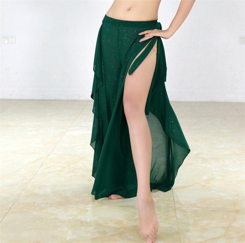 Volwassen Buikdans Kostuum Pak Vrouwelijke Sexy Korte Top Prestaties Kleding Set Beroep Praktijk Rok Broek Kleding Zomer: S / Rood