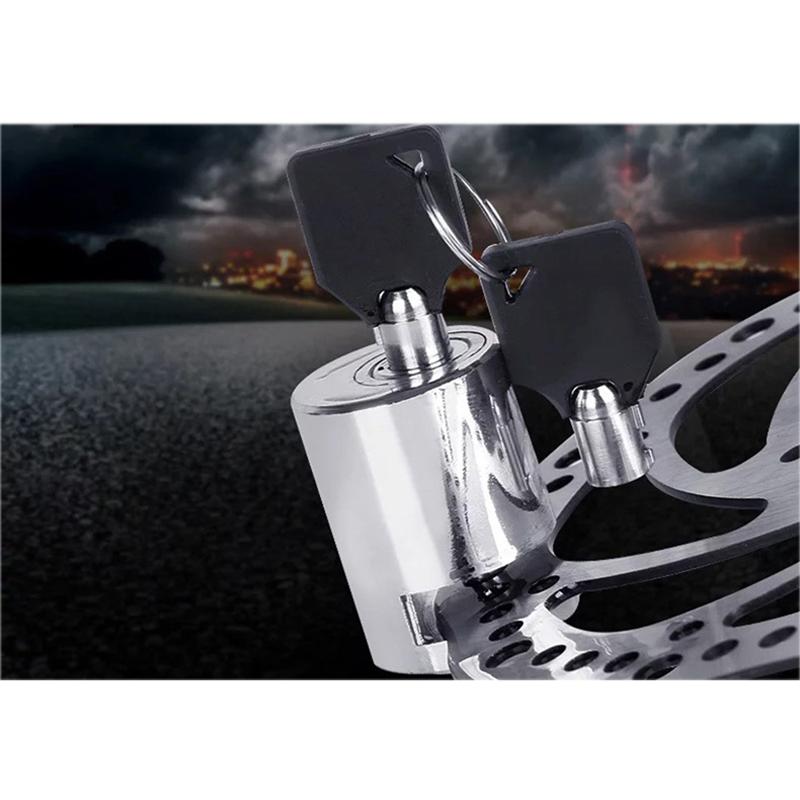 Motorrad Fahrrad Disc Bremse Lock Diebstahl Schutz Lock Rad Disc Bremse Sicherheit Lock 5,5mm Locking Pin Für Motorrad Roller