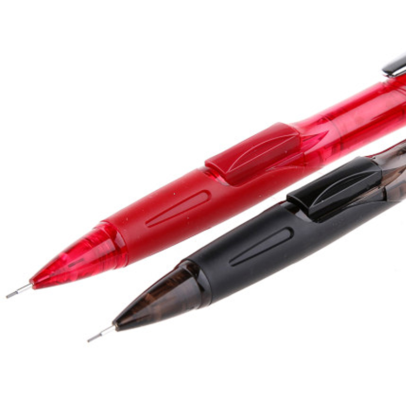 Pentel-lápiz mecánico PD275 Multicolor, prensa lateral, lápiz activo con goma elástica de 0,5mm, suministros para oficina y escuela, 2 unids/lote