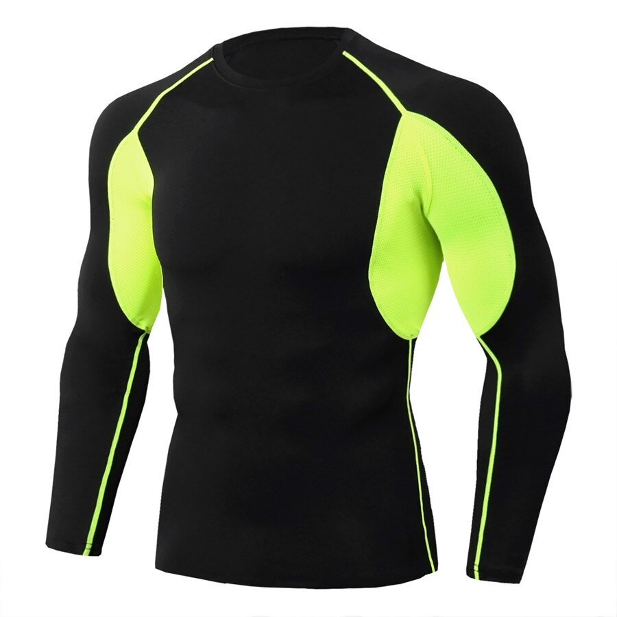 Men's running long sleeve shirt men: HZB7-16