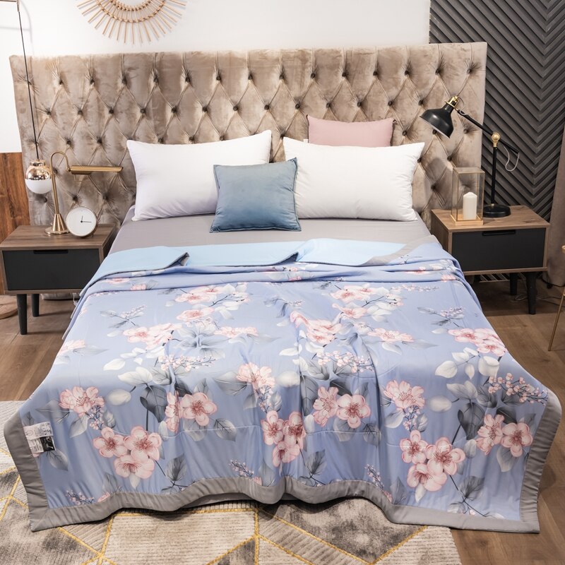 Kuup Cartoon Zomer Cool Latex Quilt Luxe Moderne Airconditioning Latex Vulling Deken Kids Adult Comfortabel Dekbed: 4