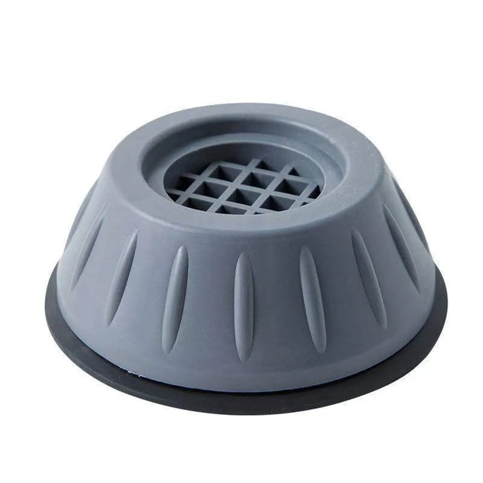 Almohadillas antivibración para pies, alfombrilla de goma antideslizante para lavadora, soporte de amortiguadores, soporte de 8cm, 1 unidad: Default Title