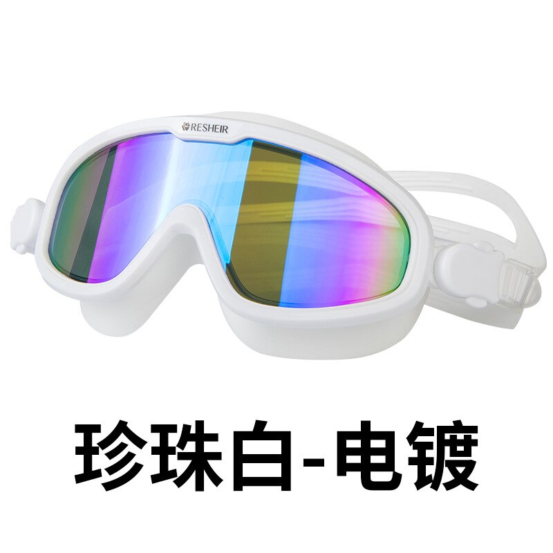 Diopter Swimming Goggles Myopia Anti-fog Silicone Waterproof Optical Glasses UV Men Women Swim Pool Beach: F