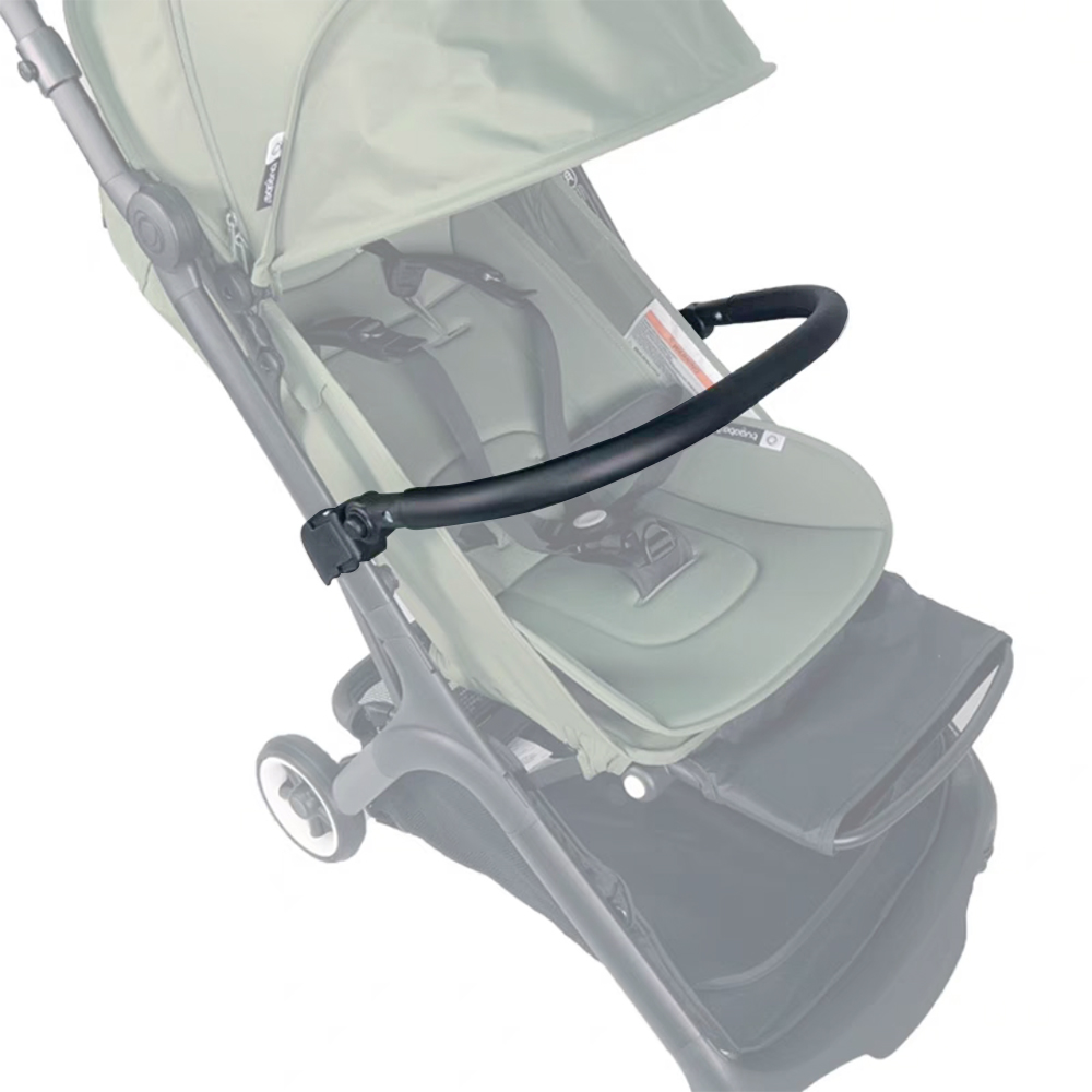 Stroller Armrest For Bugaboo Butterfly Buggy Bumper Bar With Leather Cover Angle Adjustable Foldable Baby Replace Accessories