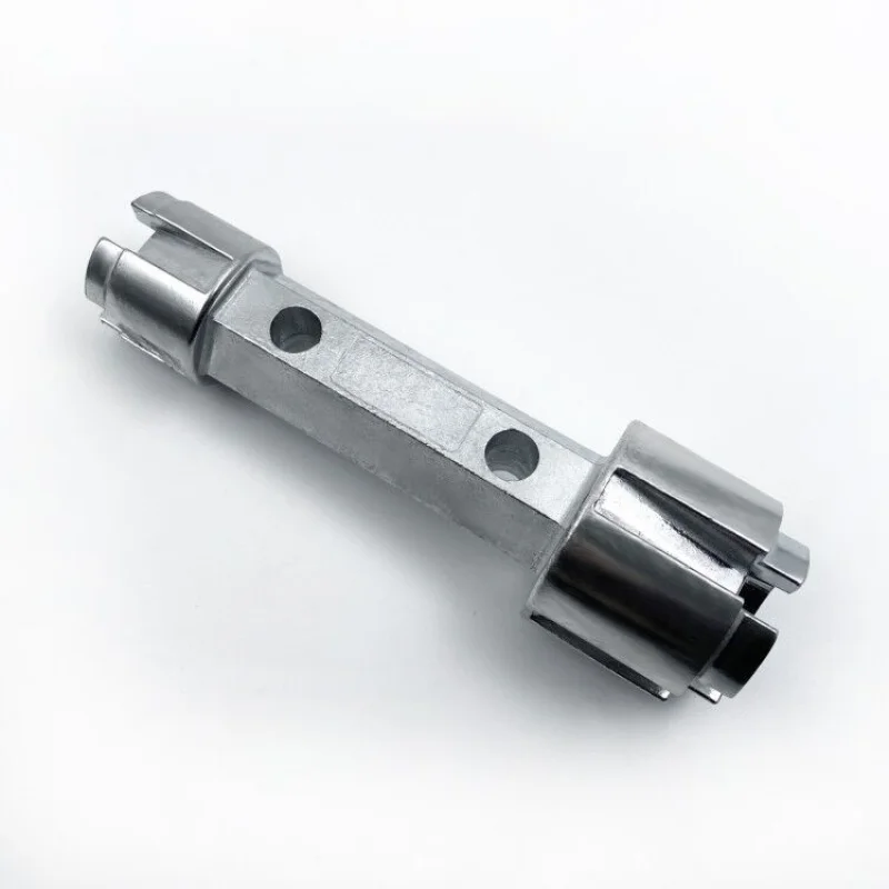 Tub Drain Remover Wrench Dual Ended Tool Zinc Alloy for Bathroom