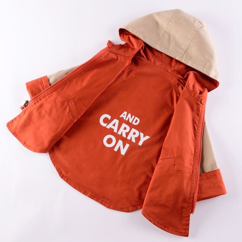 Giacca per bambini primavera e autunno giacca per bambini nuova versione coreana 1-10 giacca a doppia faccia