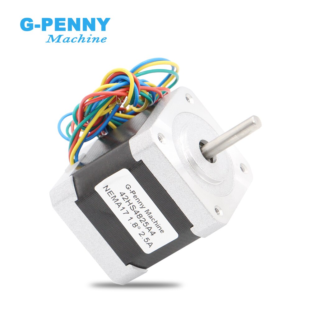 ! Motor paso a paso NEMA17, 5,0 kg.cm, 42x48mm, 2.5A, 71Oz-in, 0.50Nm, para impresora CNC y 3D