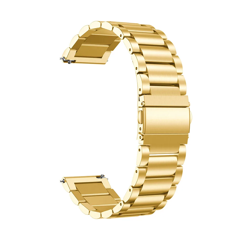 Metal Stainless Steel Strap For HUAWEI WATCH GT 3 46mm GT3 / GT Runner / GT 2 GT2 Pro Band Watchband Bracelet honor magic Watch: gold-sanzhu