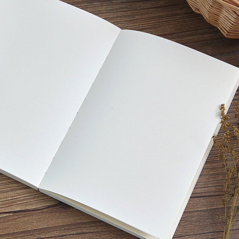 SketchBook Art Painting Notebook Sakura Series Sketchbook A5 Blank Flower Sketch Book Soft Cover 120 Sheets