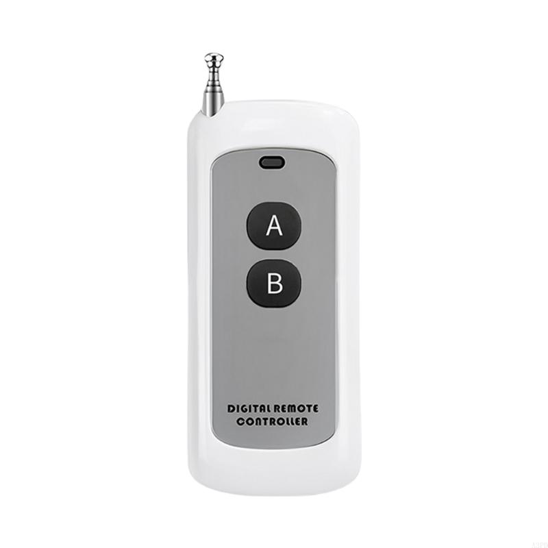 A3PD 433mhz Garage Door Remote Garage Remote Gate Opener Remote Gate Remote Control Programming Learning Garage Door Remote: WHITE