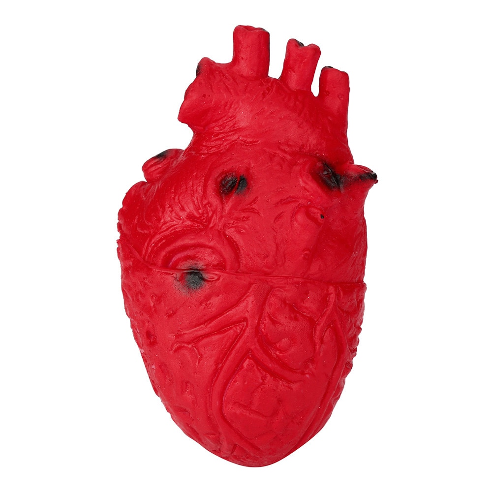 Kid Squishy Novelty Silicone Stress Ball Scary Organ Heart Squeeze Toy Stress Reliever Toy Slow Rising Squeeze Decompression Toy