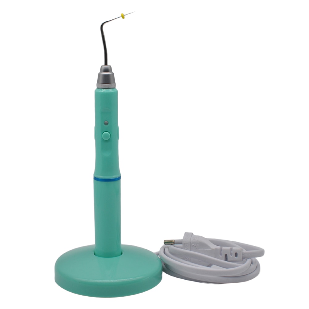 Elektrische Dental Obturation System Pen & Tips Endodontische Endo Cordless Guttapercha Punten Heater Plugger Met 2 Tips