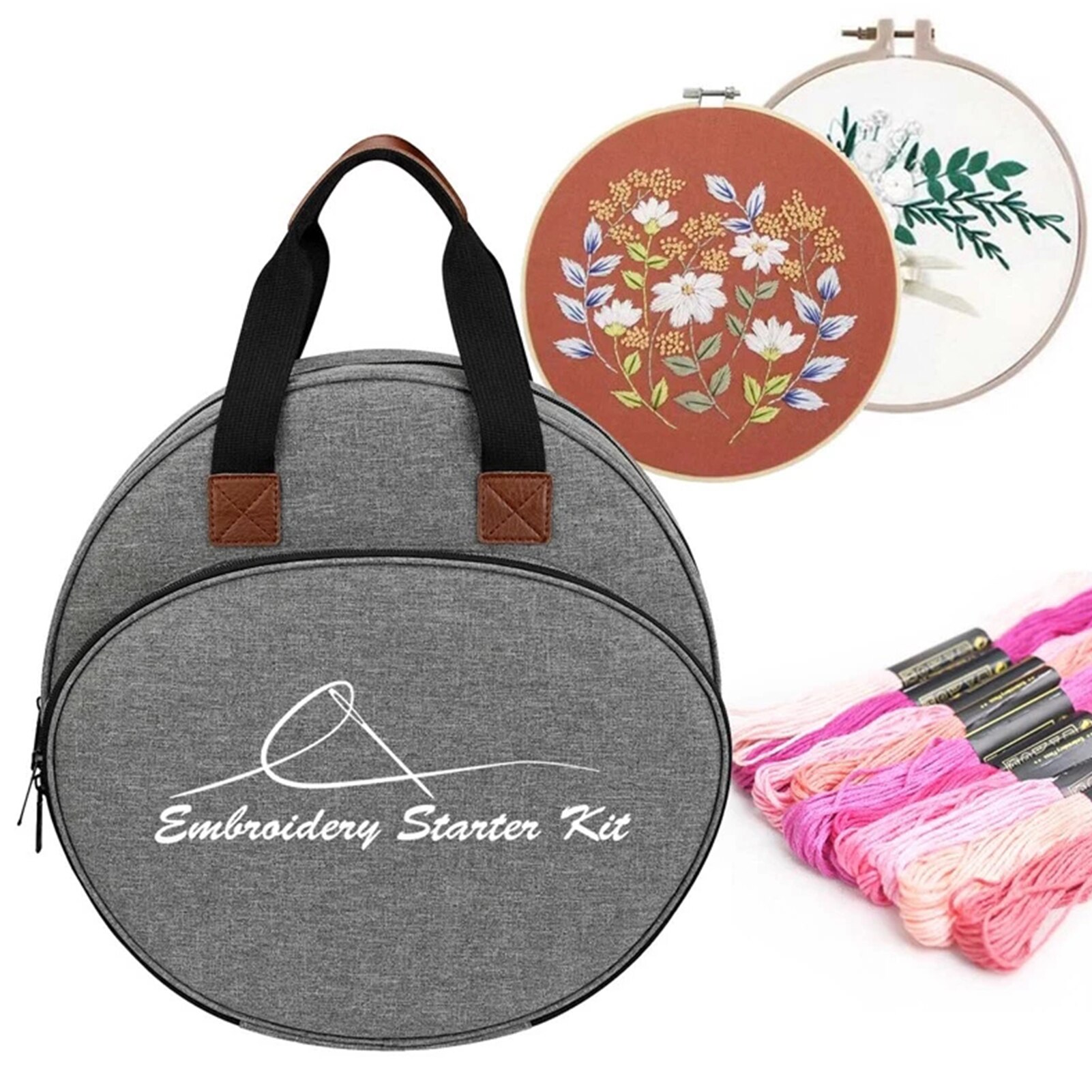 Embroidery Tool Storage Bag Cross Stitch Thread Set Storage Sewing Storage Storage Bag Sewing Needle Thread Storage Bag