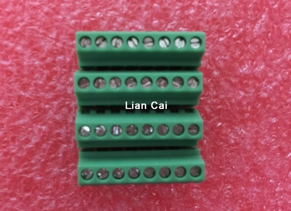 10pcs 8 Poles/8 Pin 2.54mm Pitch PCB Mount Screw Terminal Block Connector - Fits PCBs!