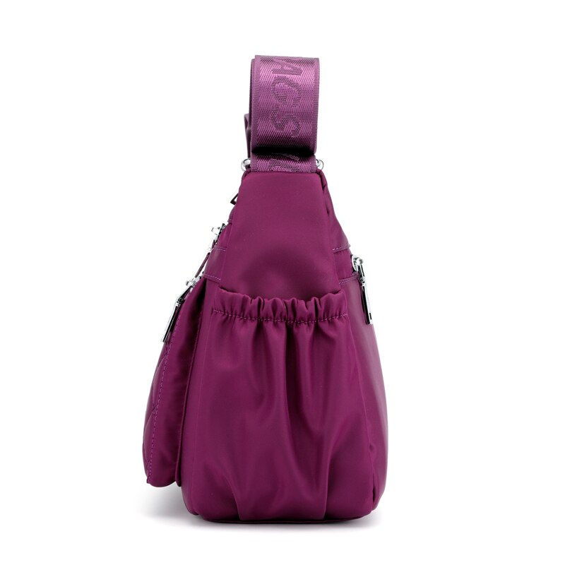 Delle donne di nylon Borse a Spalla Borsa Delle Signore Della Borsa vagabondo Tote di Crossbody Borsa Borsa Multifunzione Multi-strato di superiore-maneggiare Borse A Tracolla