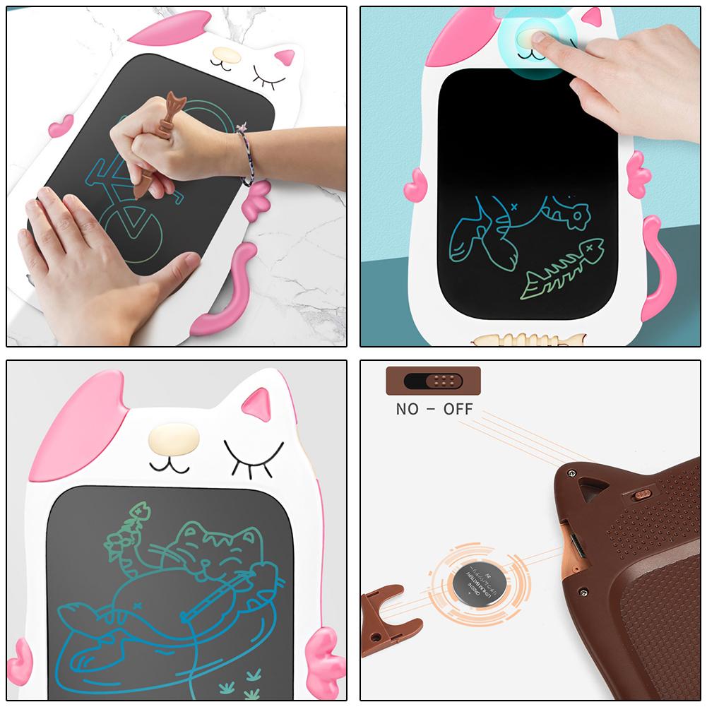 8.5 Inch Writing Tablet LCD Drawing Board Graffiti Pad For Children Writing Learning Scribble Board For Kids