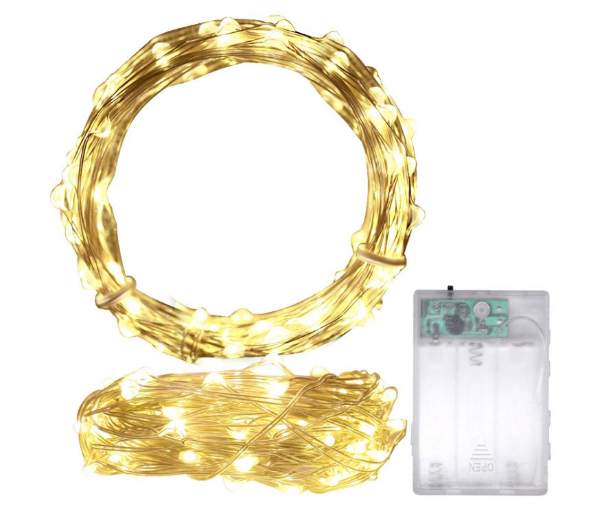 5M 10M LED Photo Clip String Lights Garland Led Light Strings Christmas Fairy Light For Birthday Baby show Outdoor Wedding Decor
